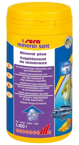 Sera Mineral Salt 105g