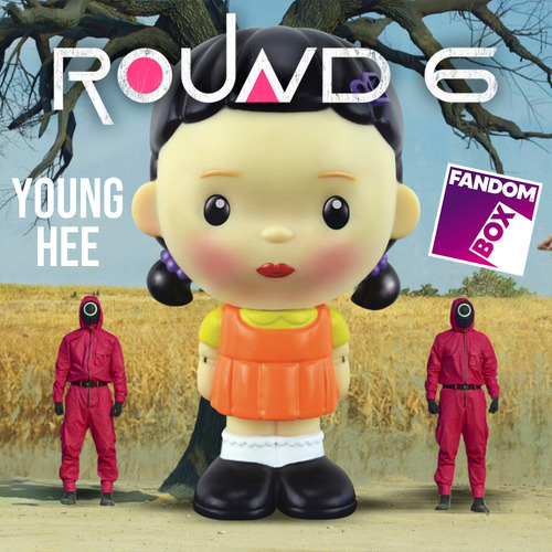 Boneca Round 6 Fandom Box Young Hee Original Netflix - Líder