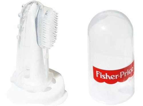 Cepillo Para Denticion  Fisher Price Silicon Estuche 4m+
