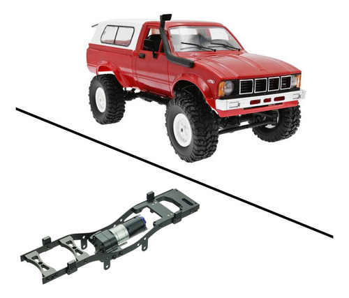 Yu Piezas De Chasis De Coche De Escalada Negro