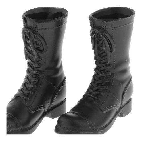 Botas De Combate Huecas Hechas A Mano A Escala 1/6 Para Homb