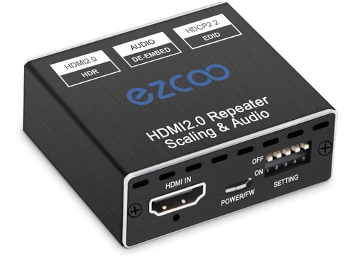 Hdmi Splitter 1x1 Audio Extractor 4k 60hz Atmos Cec Edid/dow