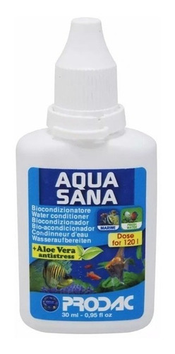 Anti-cloro Condicionador De Agua Prodac Aquasana 30ml
