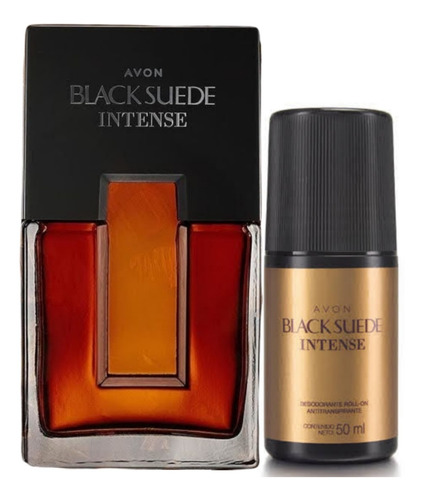 Avon Black Suede Intense Eau De Toilette Para Hombre 100 Ml