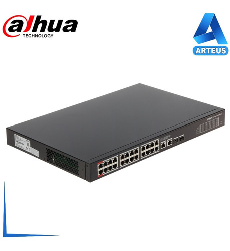 Dahua Pfs3228-24gt-360 - Switch Poe Gigabit 24p Af/at 360w