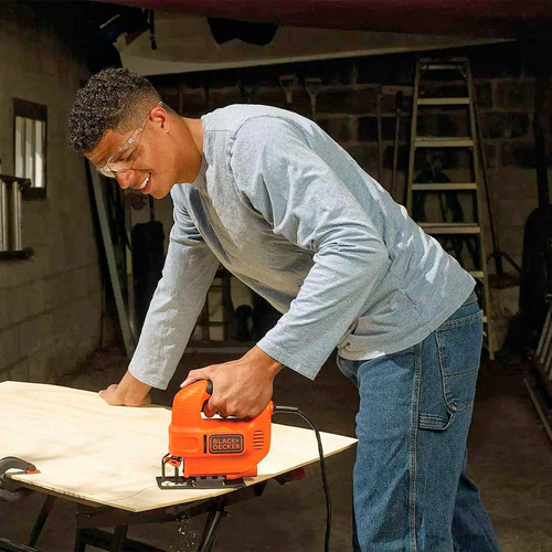 Sierra Caladora 420 W Vv 0-3000 Cp Black And Decker Ks501-b3
