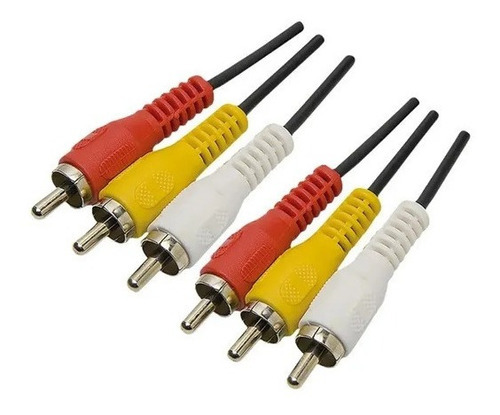 15 Cabo 3 Rca X 3 Rca De Audio E Video De 1.5m Atacado