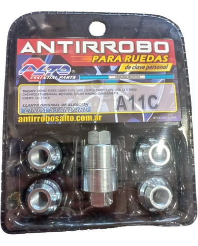 Bulpn Tuerca Antirrobo Chery Qq Faco