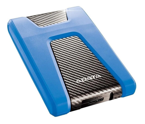 Imagen 3 de 3 de Disco duro externo Adata DashDrive Durable HD650 AHD650-1TU3 1TB azul