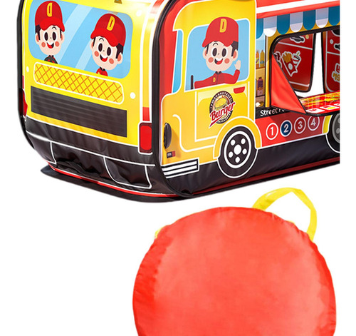 Carpa De Juegos Para Niños, Carrito De Hamburguesas, Regalo