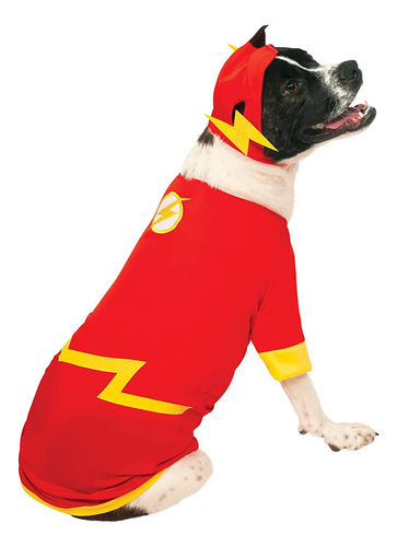 Traje Para Mascotas Comics Dc, Media, Flash.