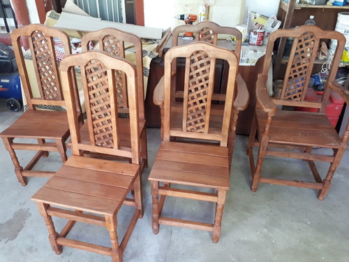 Imagen 6 de 7 de Mesa 1.4m X 1.4m + 8 Sillas Sin Tapizado