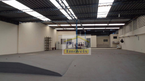 Imagem 4 de 16 de Barracão Comercial Para Venda E Locação, Jardim Santa Madalena, Sumaré - Ba0149. - Ba0149