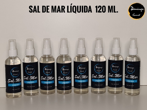 Sal De Mar Líquida 120 Ml. Dominga Gourmet