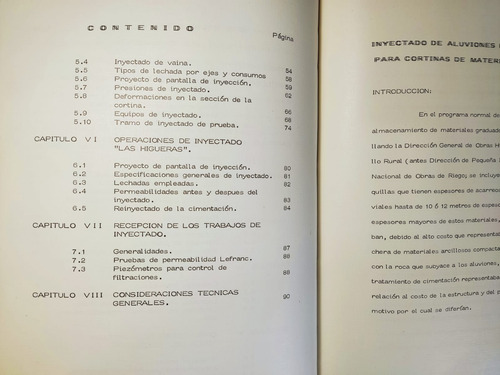 Libro: Inyectado De Aluviones En Cimentaciones Cortinas (Usado)
