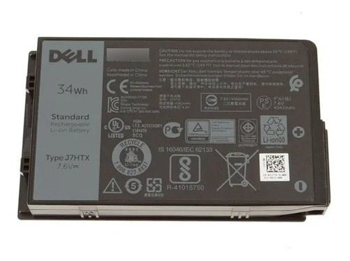 Batería Dell J7htx Tablet Latitude 12 7202/7212/7220 34wh