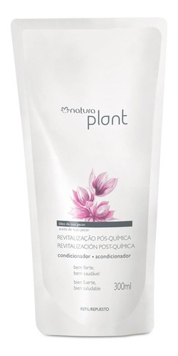 Refil Shampoo E Condicionador Pós Química Natura Plant