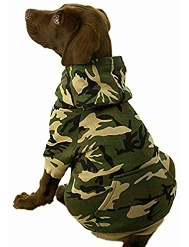 Casual Canine Sudadera Con Capucha Para Perros, 17 Pulgadas,