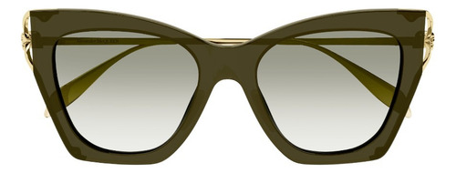 Lentes De Sol Alexander Mcqueen Cat Eye Am0375s Mujer