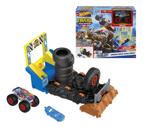 Monster Truck Retos Destrucción Mattel