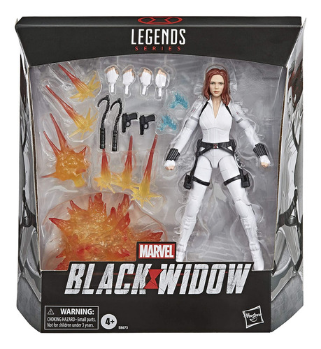 Marvel Hasbro Black Widow Legends Series - Figura De Acción
