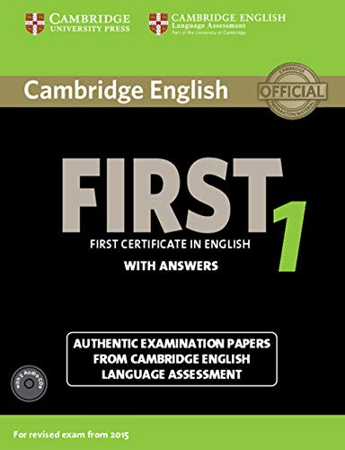 Libro Cambridge English First 1 St`s Key & Audio Cds *rev 20