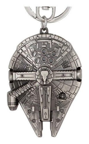 Llavero Star Wars Disney Pewter Keyring Milenario Original