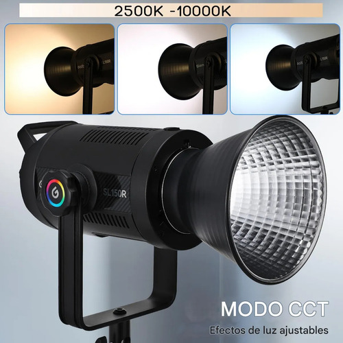 Luz De Vídeo Led Rgb Godox Sl150r Sl Rgb Cob10000k