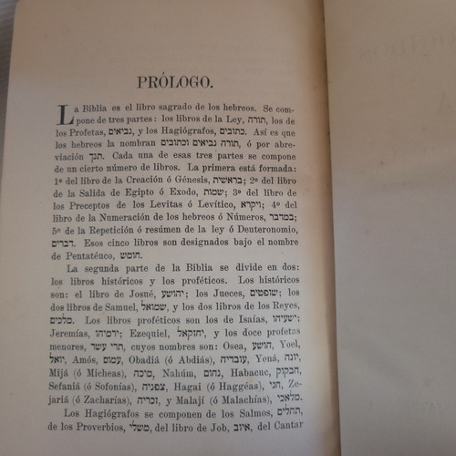 Imagen 6 de 10 de Trozos Escogidos La Biblia Jewish Colon Hebreo Español 1912