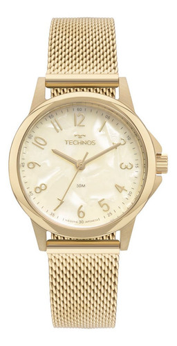 Relógio Technos Feminino Boutique Dourado - 2035mxg/1x