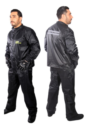 Impermeable Tipo Sudadera Moto Ciclista Completo Liviano