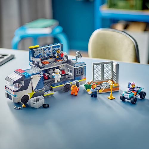 Lego City Laboratorio De Criminología Móvil De La Policía