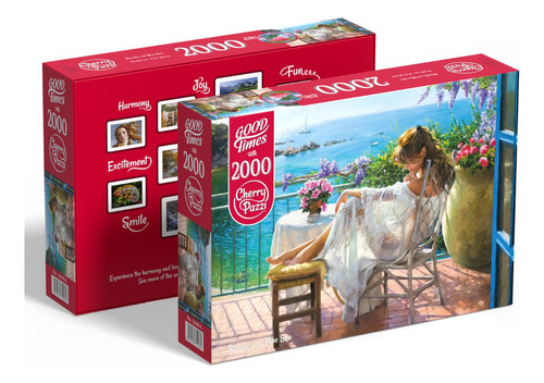 Cherry Pazzi Puzzle 2000 Pzs - Beauty And Blue Sea