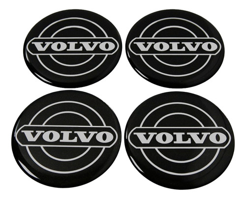Adesivos Emblema Resinado Roda Volvo 56mm Cl4