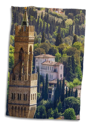 Toalla, Campanario Y Casas, Florencia, Toscana, Italia