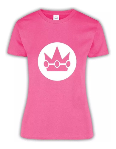 Playera Casual Princesa Peach Mario Bros Luigi Juego Oferta!