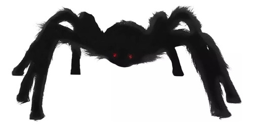 Araña Gigante De Peluche Para Halloween, 125 Cm, Decoración