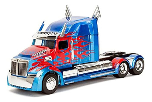 Veh&iacute;culo Metalizado Transformers Optimus Prime Dieca