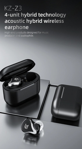 Imagem 9 de 10 de Fone Bluetooth Kz Z3 Original Gamer Low Latency Bt 5.2 Aptx