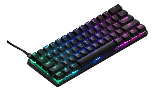 Teclado Steelseries Rgb Apex Pro Mini Com Fio Us Layout