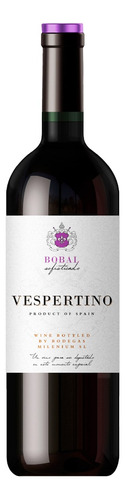 Vinho Tinto Seco Vespertino Bobal Sofisticado 750ml