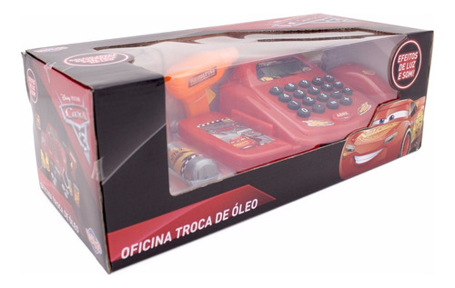 Caixa Registradora - Oficina - Disney - Carros - Toyng
