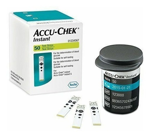 Tirillas Accu Chek Instant Caja Por 50 Unidades