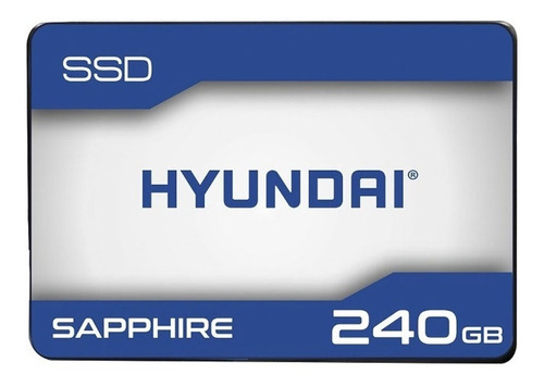 Disco Duro Interno Sapphire 240gb 2.5 PuLG Sata Iii Hyundai