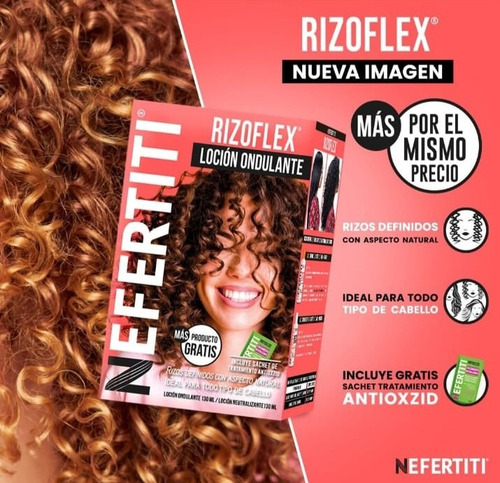 Kit Loción Ondulante Nefertiti Rizoflex