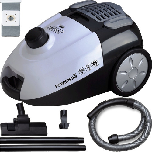 Aspiradora Black Decker Power Pro Vcbd1600 Bolsa Lavable 2lt