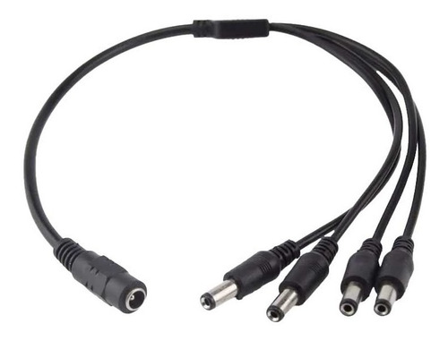 Cable De Corriente Splitter 1 Hembra A 4 Machos Pulpo