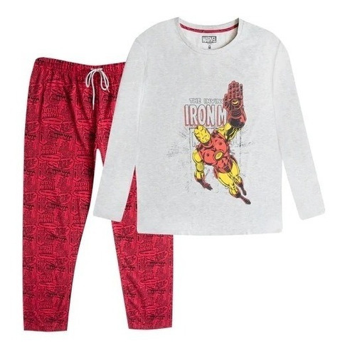 Pijama Hombre Marvel Ll Iron Man 