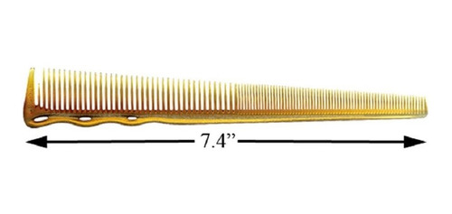 Ys Park   234ex Extra Fina De Pelo Corto Diseño Peine En Ca