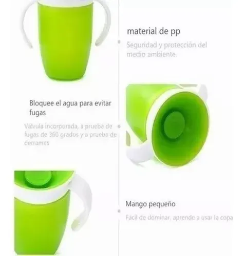 Taza De Entrenamiento A Prueba De Derrames De 360 Grados Par